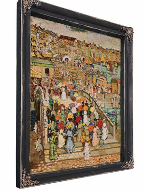 Ponte Della Paglia By Maurice Prendergast