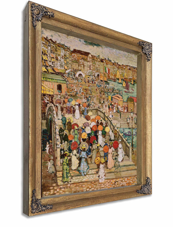 Ponte Della Paglia By Maurice Prendergast