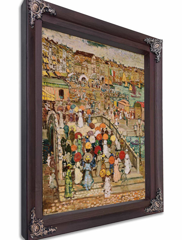 Ponte Della Paglia By Maurice Prendergast