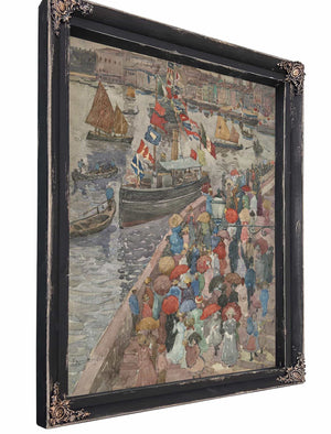 The Quai Venice By Maurice Prendergast