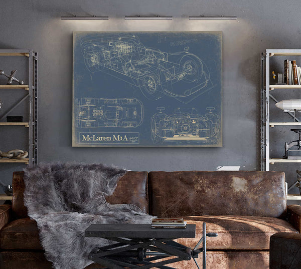 Mclaren M1A Wall Art from Bella Frye.