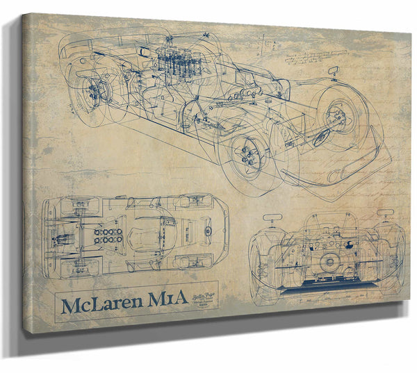 Mclaren M1A Wall Art from Bella Frye.