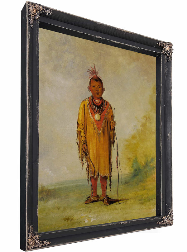 Me Sou Wahk Deers Hair Favorite Son Of Kee O Kuk By George Catlin