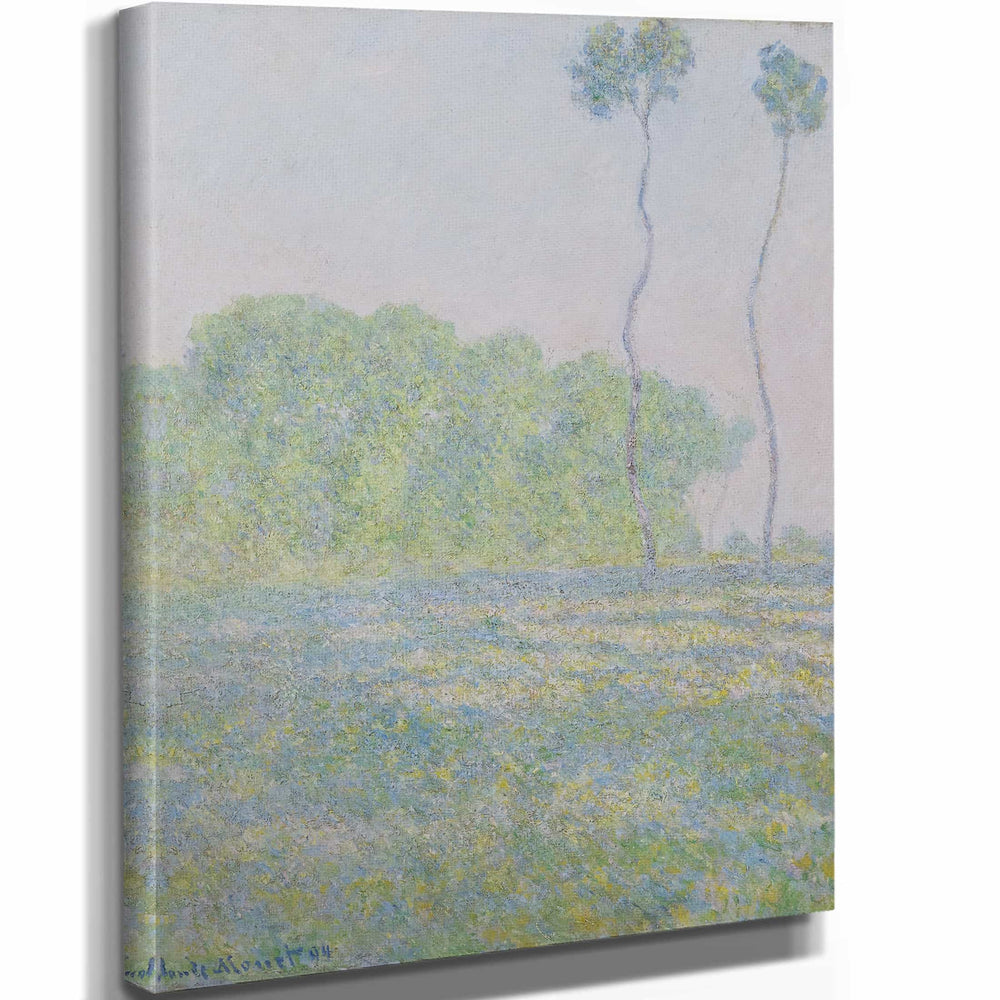 Claude Monet Meadow At Giverny By Claude Monet