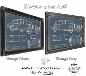 Mercedes Benz 600 w100 Pullman 1964 Wall Art from Bella Frye.