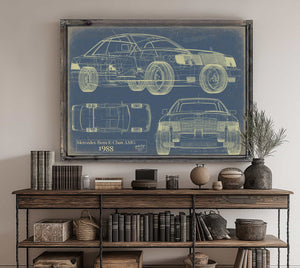 Mercedes Benz E Class Amg Coupe 1988 Wall Art from Bella Frye.