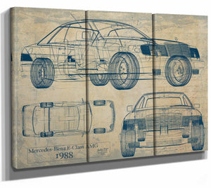 Mercedes Benz E Class Amg Coupe 1988 Wall Art from Bella Frye.