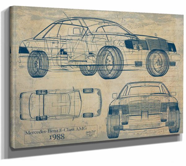 Mercedes Benz E Class Amg Coupe 1988 Wall Art from Bella Frye.