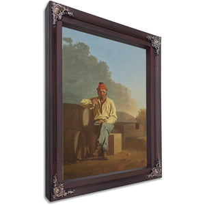 Mississippi Boatman By George Caleb Bingham