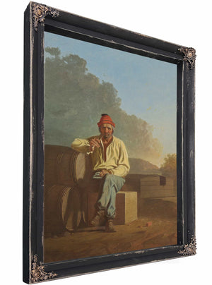 Mississippi Boatman By George Caleb Bingham