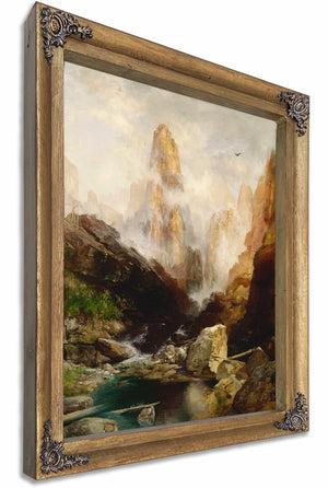 Mist In Kanab Canyon Utah By Thomas Moran