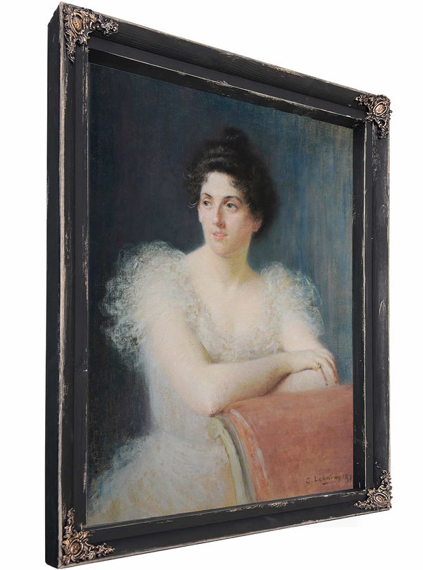 Mme Edouard Delaine By Charles Lucien Leandre