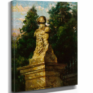 Modigliani Gate Post By James Carroll Beckwith