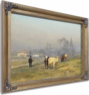 Morgenstemning Koerne Rogtes By Anders Andersen Lundby