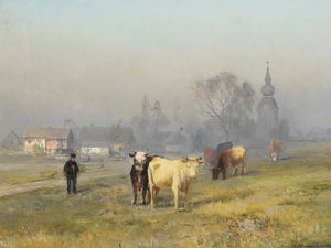 Anders Andersen Lundby Morgenstemning Koerne Rogtes By Anders Andersen Lundby