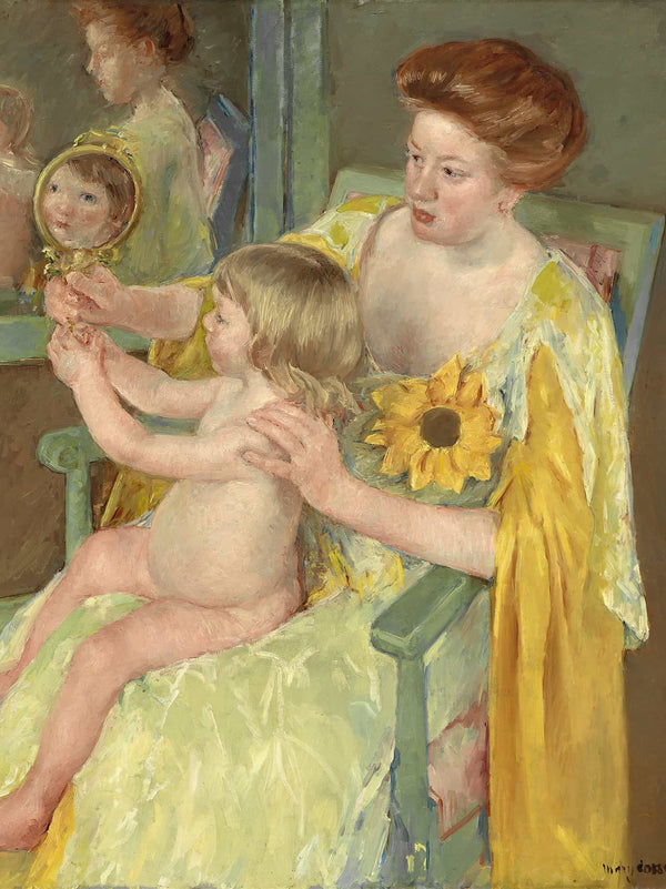 Mary Cassatt Mother And Child By Mary Cassatt