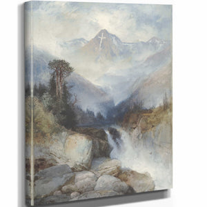 Thomas Moran Mountain Of The Holy Cross By Thomas Moran