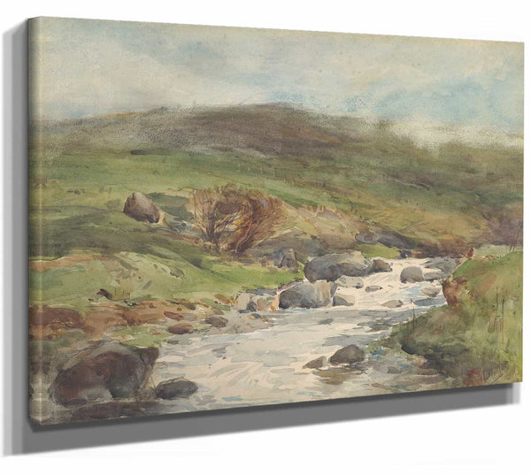 Alfred Walsh Mountain Stream Kaikoura By Alfred Walsh