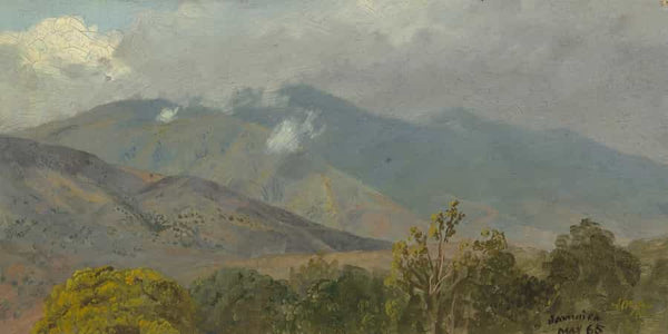 Frederic Edwin Church Mountainous Landscape V By Frederic Edwin Church