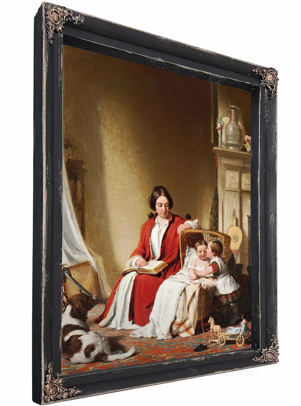 Mrs Bradford Ripley Alden And Her Children By Robert Walter Weir