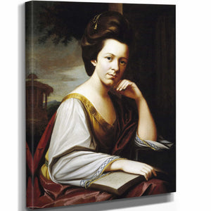 Henry Benbridge 11" x 14" / Stretched Canvas Wrap Mrs Charles Cotesworth Pinckney By Henry Benbridge