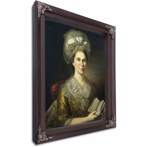 Mrs Elias Boudinot Iv By Charles Willson Peale