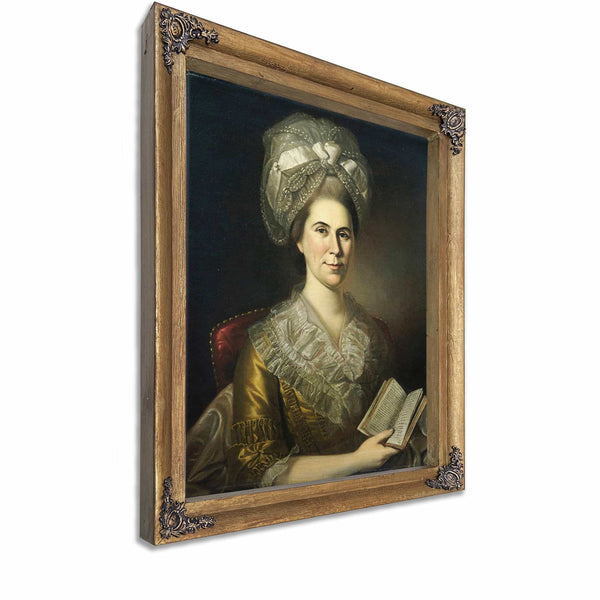 Mrs Elias Boudinot Iv By Charles Willson Peale