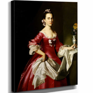 John Singleton Copley 11" x 14" / Stretched Canvas Wrap Mrs George Watson By John Singleton Copley