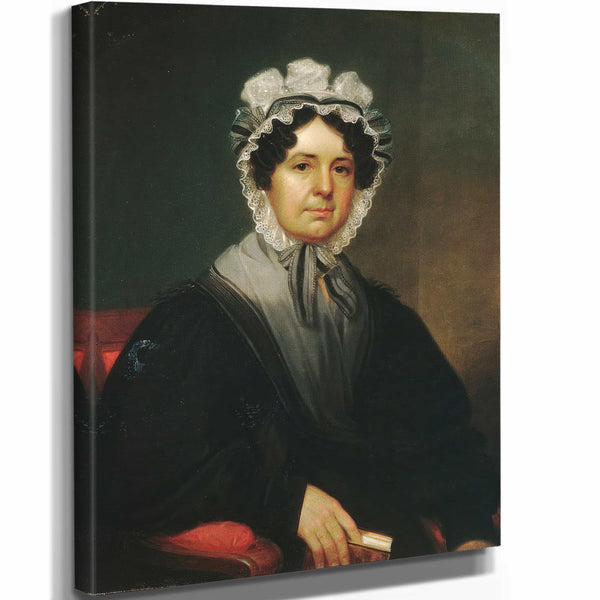 William Sidney Mount 11" x 14" / Stretched Canvas Wrap Mrs Gideon Tucker By William Sidney Mount