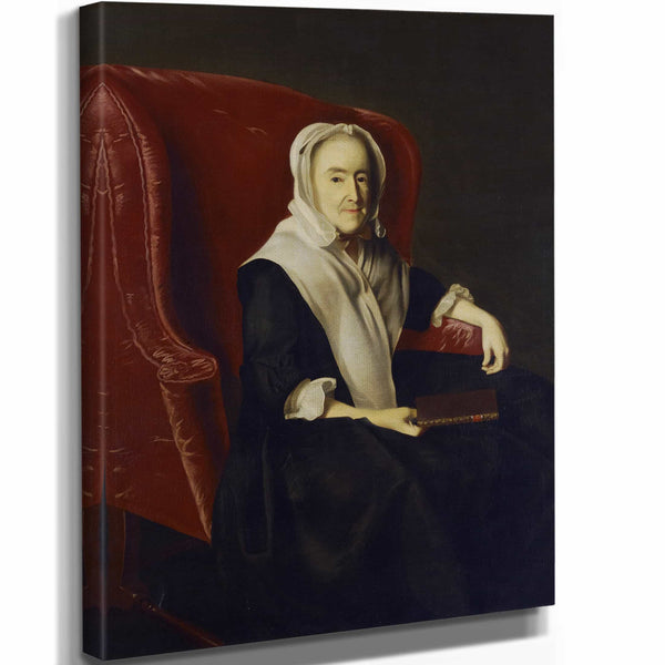 John Singleton Copley 11" x 14" / Stretched Canvas Wrap Mrs John Powell By John Singleton Copley