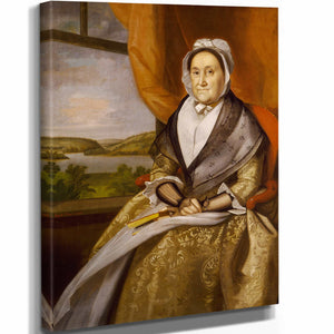 Ralph Earl 11" x 14" / Stretched Canvas Wrap Mrs Joseph Wright By Ralph Earl