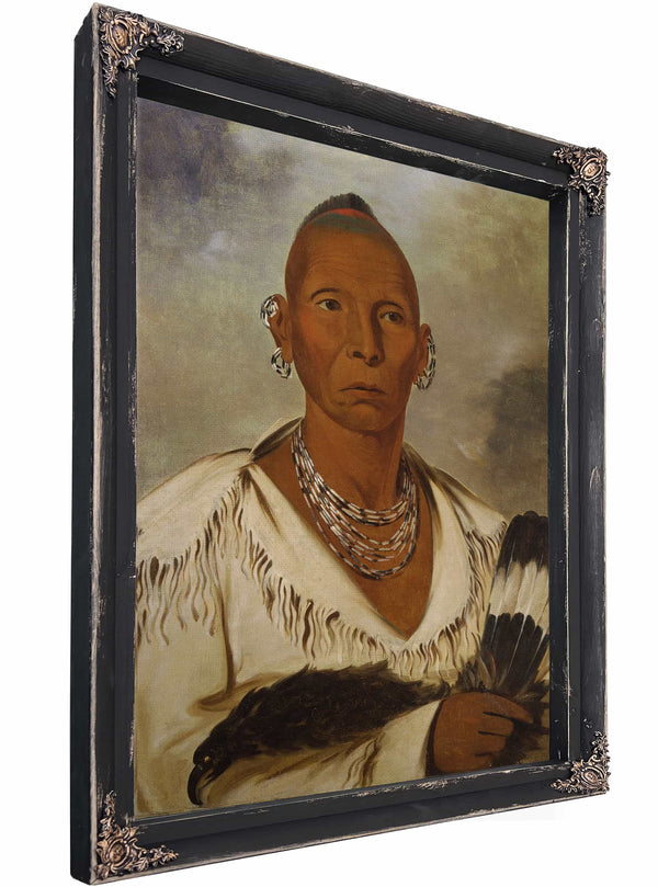 Muk A Tah Mish O Kah Kaik Black Hawk Prominent Sac Chief By George Catlin