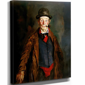 Robert Henri 11" x 14" / Stretched Canvas Wrap My Friend Brien By Robert Henri