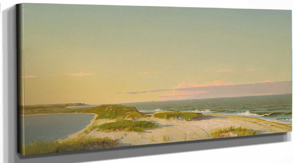 William Trost Richards Nantucket Shore By William Trost Richards