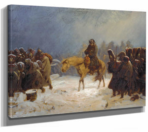 Napoleons Retreat From Russia By Adolf Northen