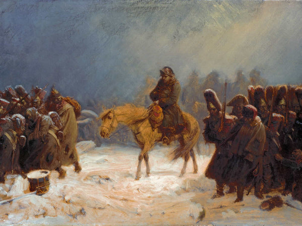 Adolf Northen Napoleons Retreat From Russia By Adolf Northen