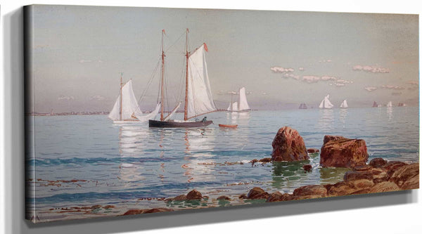 Alfred Thompson Bricher Narragansett Bay By Alfred Thompson Bricher