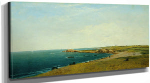 John Frederick Kensett Near Newport By John Frederick Kensett