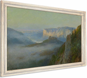 Nebel Im Elbsandsteingebirge By Bernhard Muhlig