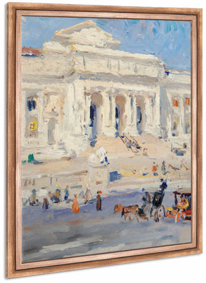 New York Public Library By Colin Campbell Cooper