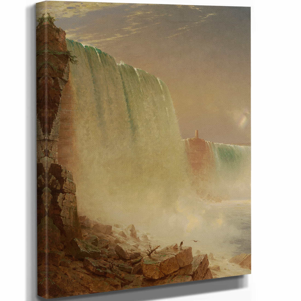 John Ferguson Weir Niagara Falls By John Ferguson Weir