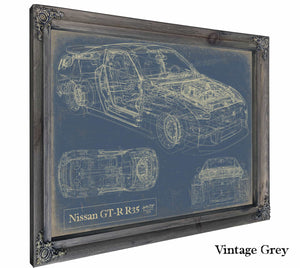 Nissan Gt R 35 Wall Art from Bella Frye.