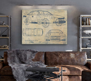 Nissan Skyline r34 Gt R 1999 Wall Art from Bella Frye.