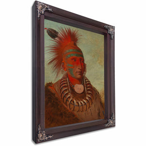 No Ho Mun Ya One Who Gives No Attention By George Catlin