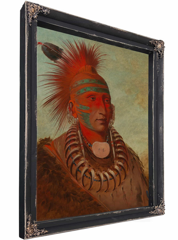 No Ho Mun Ya One Who Gives No Attention By George Catlin