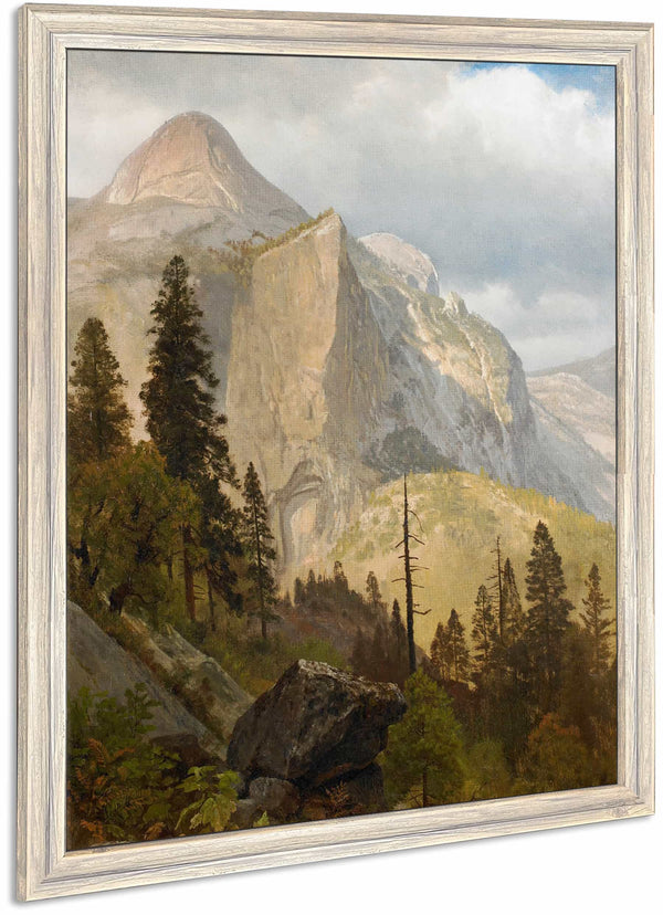 North Dome Yosemite Valley By Albert Bierstadt