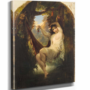 Charles Louis Muller Nymph Of The Woods By Charles Louis Muller