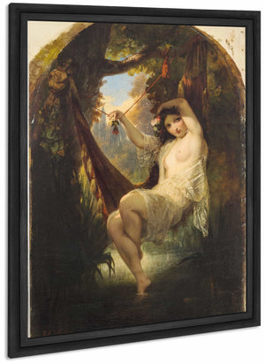 Nymph Of The Woods By Charles Louis Muller