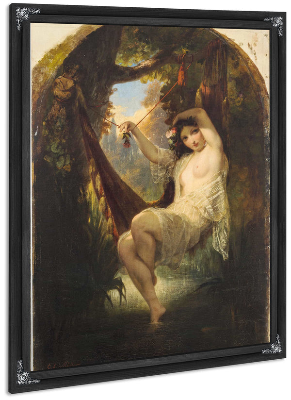 Nymph Of The Woods By Charles Louis Muller