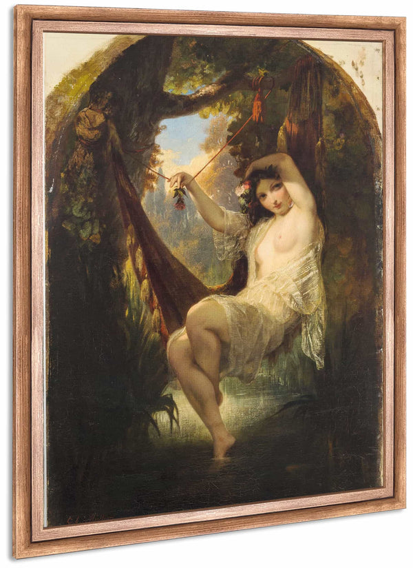 Nymph Of The Woods By Charles Louis Muller